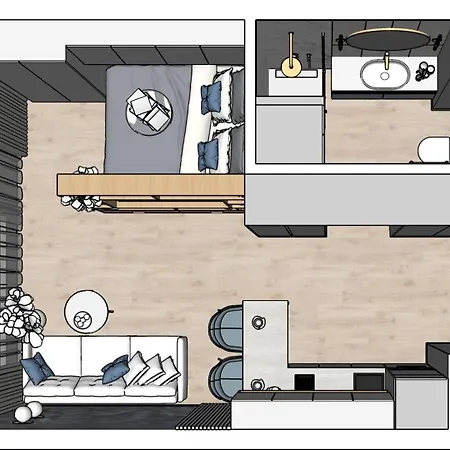 アパート Champion Arkona Residence, Apartament Nr 44